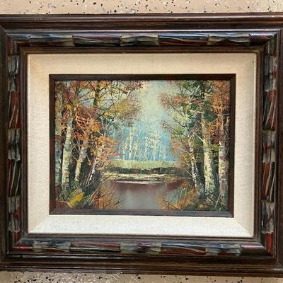 Sale Photo Thumbnail #37: Oil on Canvas Framed, Signed, Matted by Peter Holmer LOCAL PICKUP ONLY AAA2632 $799.00   - AAA Vintage 9017 Airline HWY New Orleans, LA 70118 Hours 10-4 Monday - Saturday