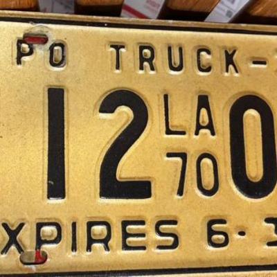 Plt5023 louisiana 1970 truck