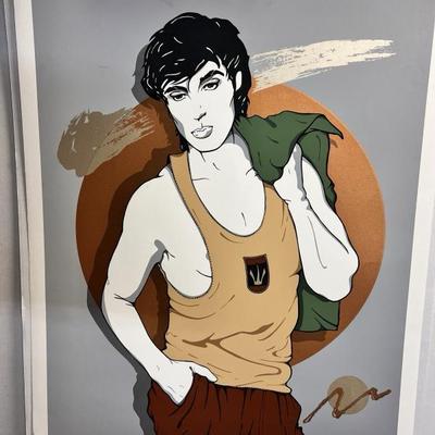 Vintage 1988 micheal hunt man unsigned size 33 x 26 br2427 99.99   - AAA Vintage 9017 Airline HWY New Orleans, LA 70118 Hours 10-4 Monday...