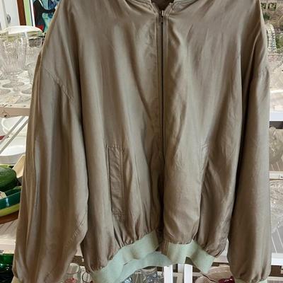 Sale Photo Thumbnail #42: Summa 100 silk bomber style size 1xlt men s jacket aaa2617    - AAA Vintage 9017 Airline HWY New Orleans, LA 70118 Hours 10-4 Monday - Saturday $44.99