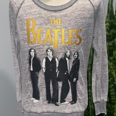 The beatles 2013 women s grey longsleeve sz xs