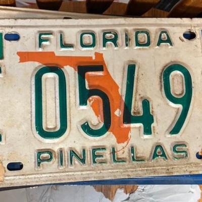 Plt5003 florida 1980 e o5491 pinellas