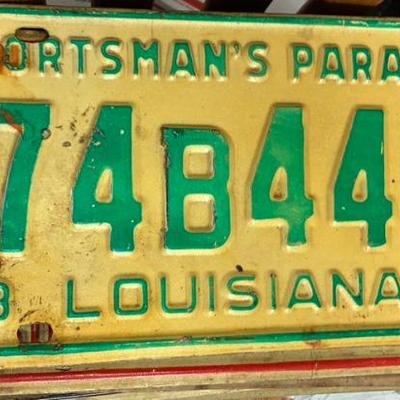 Plt5015 louisiana 1968 sportsman s paradize