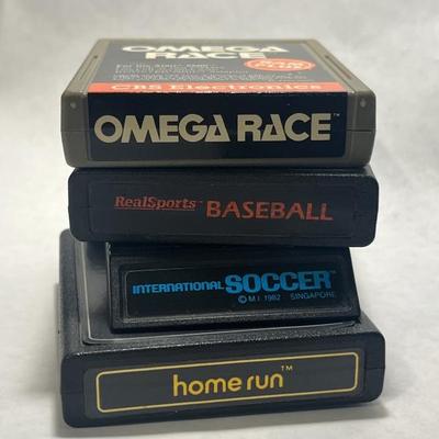 GM2012 Atari Games - International Soccer, Home Run, Omega Race, Baseball $19.99   - AAA Vintage 9017 Airline HWY New Orleans, LA 70118...