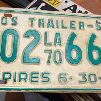 Plt5020 louisiana 1970 pos trailer 500