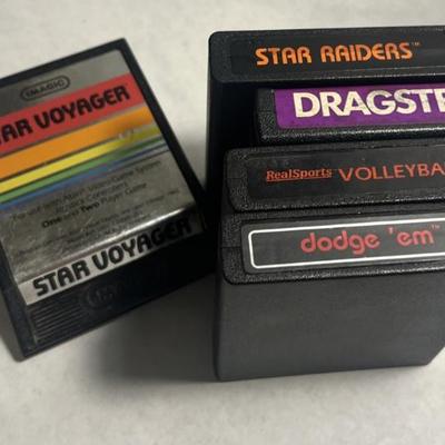 GM2006 Atari Games- Star Raiders, Star Voyagers, Dodge em, Volleyball, Dragster $24.99  - AAA Vintage 9017 Airline HWY New Orleans, LA...