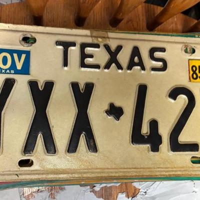 Plt5050 texas 1985 yxx 427