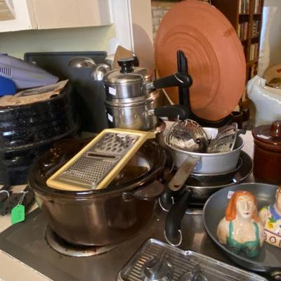 Sale Photo Thumbnail #76: pots and pans and cooking items