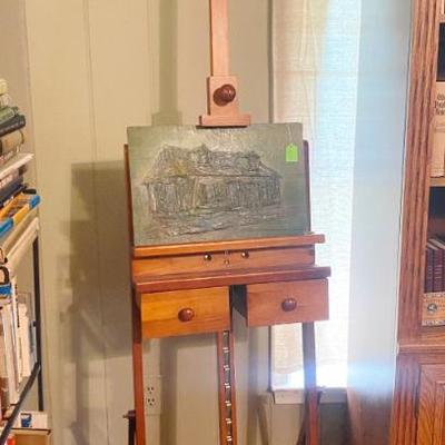 Sale Photo Thumbnail #3: artist easel