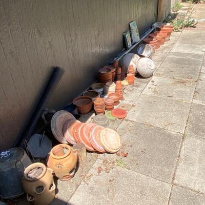 Sale Photo Thumbnail #94: terra cotta pots
