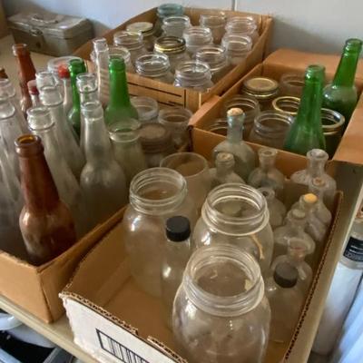 Sale Photo Thumbnail #80: antique bottles