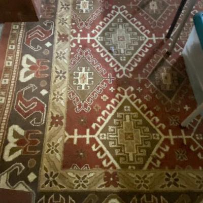 Sale Photo Thumbnail #43: area rug reds and browns