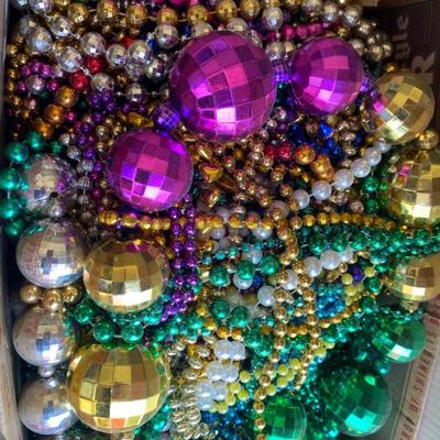 Sale Photo Thumbnail #64: assortment of mardi gras beads