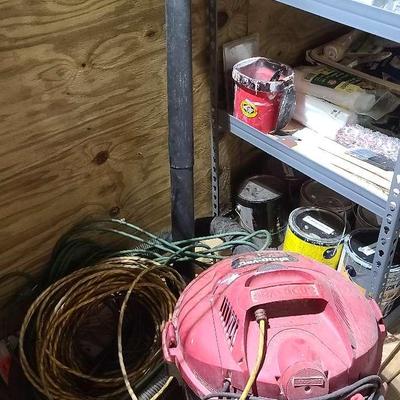 Heavy-Duty Shop-Vac With Cords – 10 Gallon Capacity