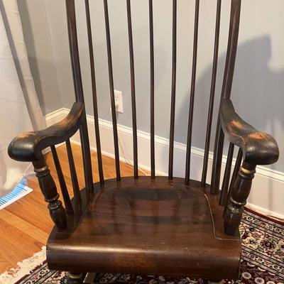 Ethan Allen Barnstable Rocking Chair With MCM Charm