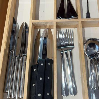 Flatware Featuring Mikasa & Henckels EverSharp Pro Knife