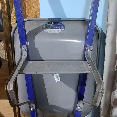Kobalt Metal Wheelbarrow – Heavy-Duty Construction