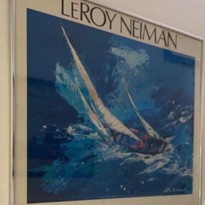 “Dynamic Ocean Voyage” – Leroy Neiman Signed Art Print