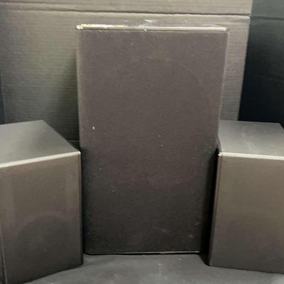 Wireless LG with Meridian Subwoofer and Speakers