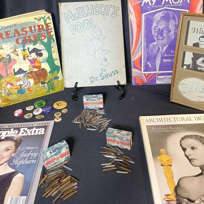 Antique Dip Pen Nibs, Dr Seuss 1947 McElligots’s Pool & More!