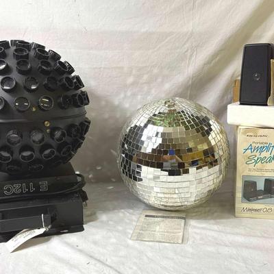 Disco Ball & Eliminator Light