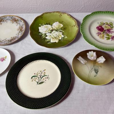 Vintage Hand Painted Plates