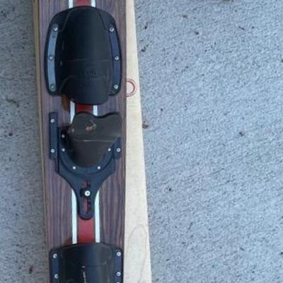 Vintage Montage Wood Water Ski 67”