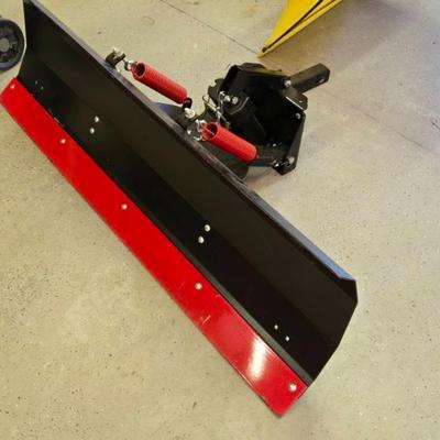 LIKE NEW Hydraulic Up Down Manual Side By Side Heavy Duty Snow Plow (USED 1 TIME!)