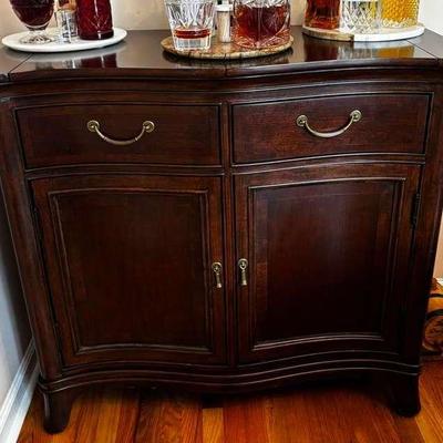 American Drew Cherry Grove Server Cabinet – Elegant & Substantial