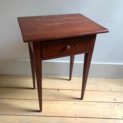 Antique one drawer Hepplewhite stand