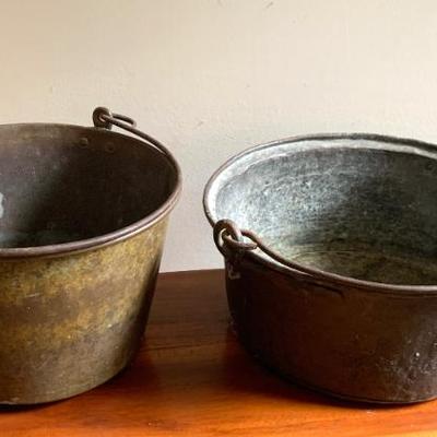 Antique brassware
