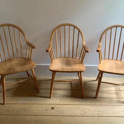 3 Danish Harm Stole armchairs