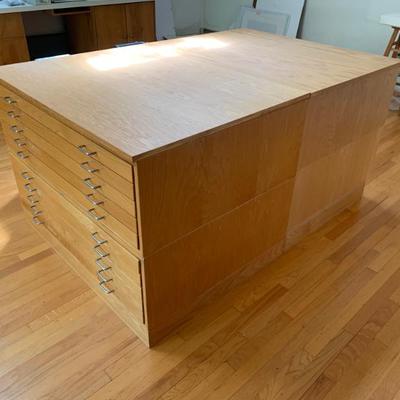 Sale Photo Thumbnail #130: Flat files shown back to back