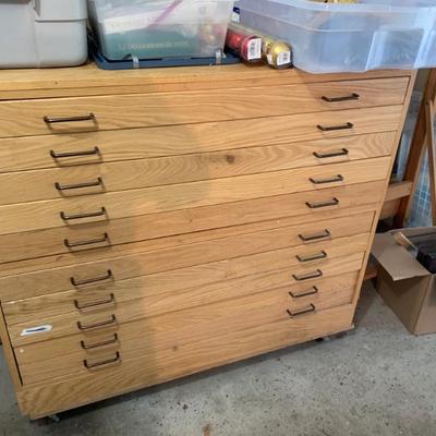 Sale Photo Thumbnail #185: 10 drawer flat file 