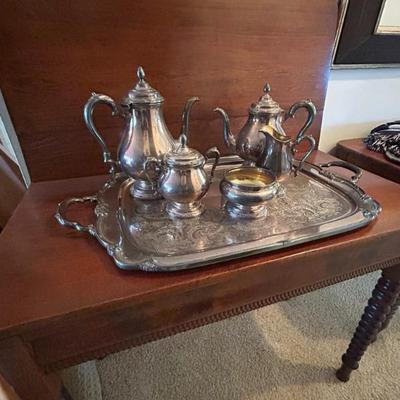 Silver Plated Tea Set