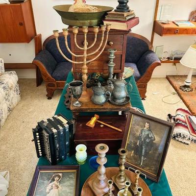 Lots of Brass, Copper and Pewter Antiques