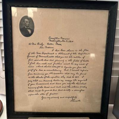 Lincoln Collectibles (this is a copy)