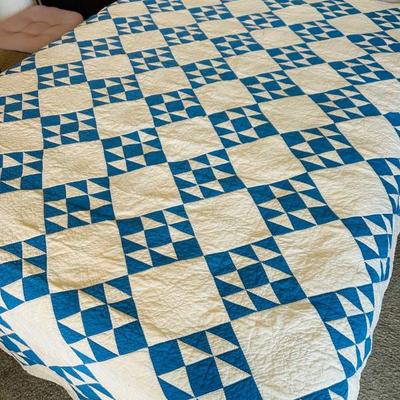 Queen Mattress Like New and Hand Made Quilt