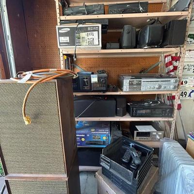 Wall of Electronics Vintage