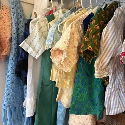 Old Handmade Baby Childs Clothing