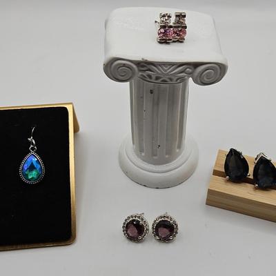 Sparkle And Shine Earring Lot Vintage To Modern