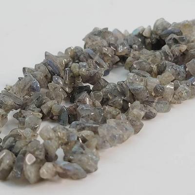 Labradorite Chip Strand Necklace 