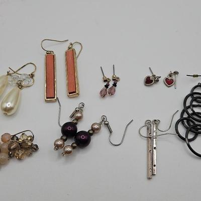 Work To Weekend Earring Lot 9 Pair Fashion Dangles