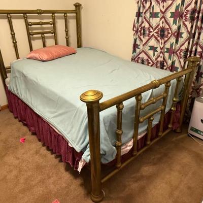 Brass bed frame 