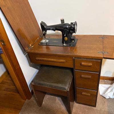 Vintage Singer sewing machine