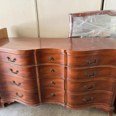 Sale Photo Thumbnail #46: solid wood serpentine dresser
