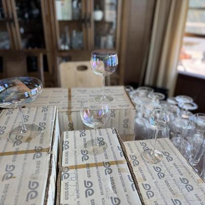 Sale Photo Thumbnail #58: wine glasses 