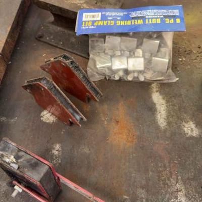 Anvil double swivel magnet and clamps
