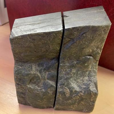 Stone book ends