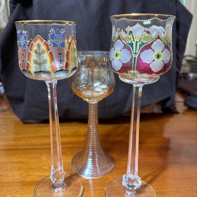 Moser style stemware